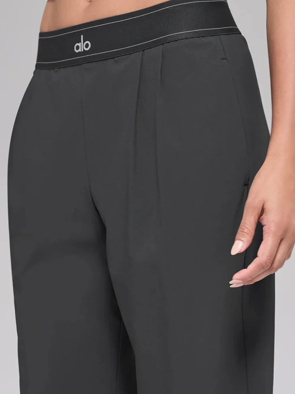 🍁NWT ALO Yogo Suit Up Trousers🚭Summer/Casual/Straight Legs pants (Regular) - Picture 2 of 8
